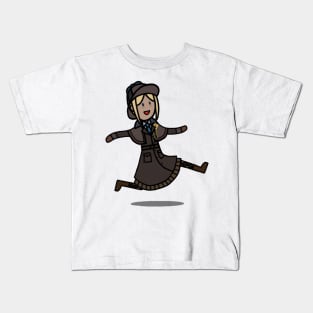 Lady Truth Cartoon 3 Kids T-Shirt